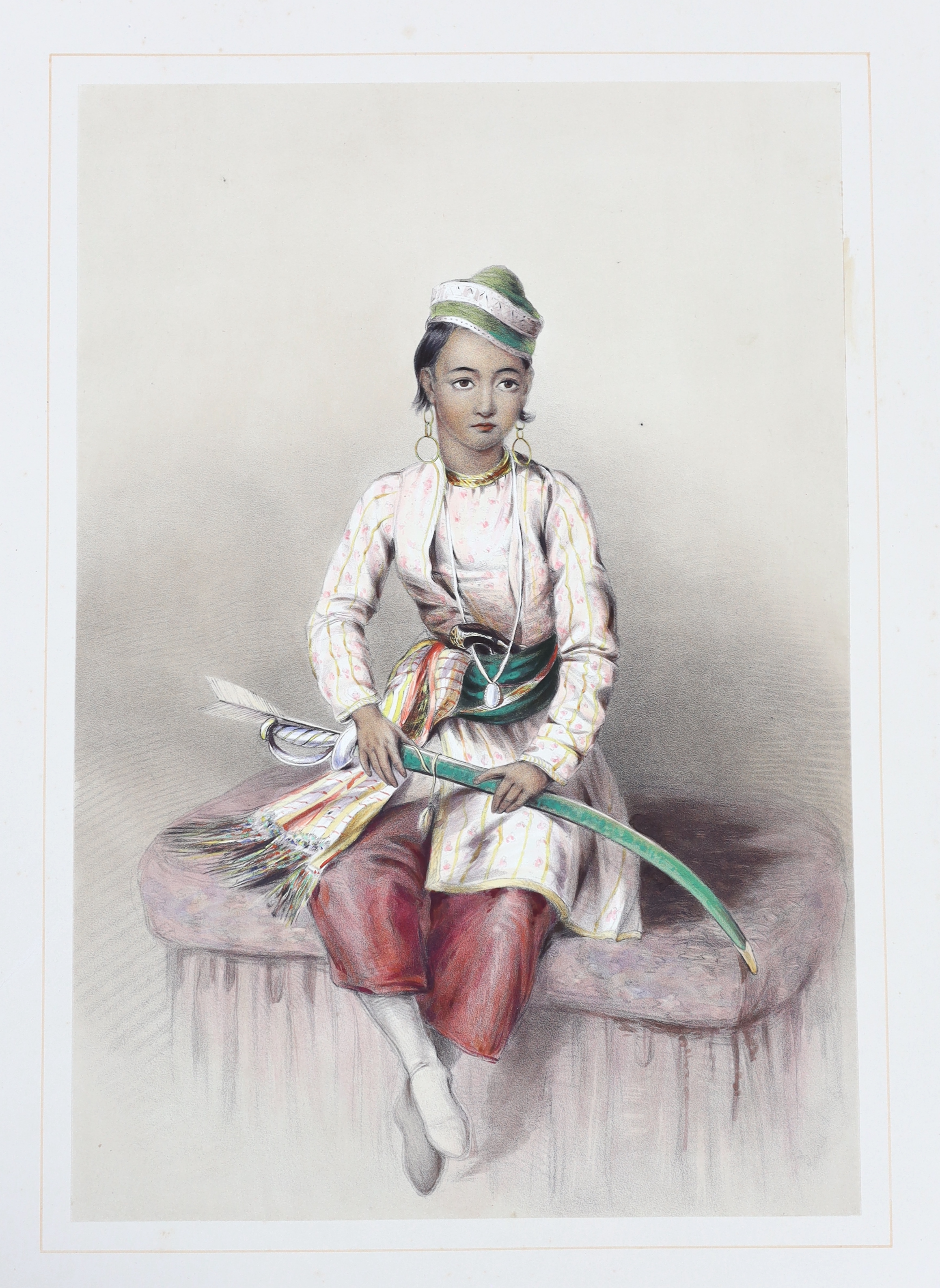 Emily Eden (1797-1869) - PORTRAITS OF THE PRINCES & PEOPLE OF INDIA.